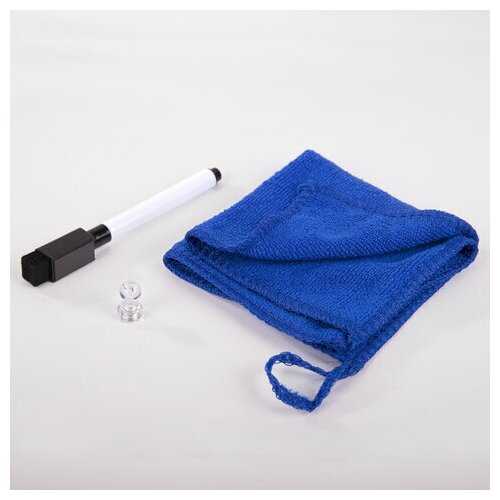 Доска на холодильник магнитно-маркерная 42х30см с маркером, магнитом и салфеткой, BRAUBERG, 237847 фотография 19