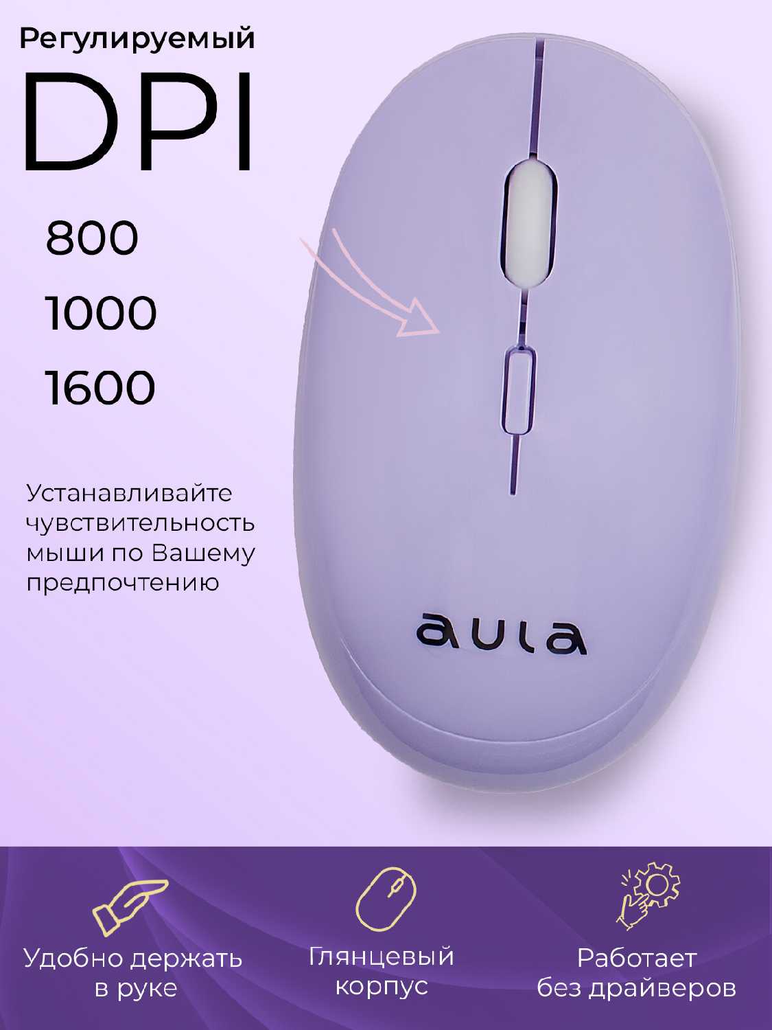 Комплект клавиатура + мышь AULA Комплект клавиатура + мышь (AC306) фотография 21