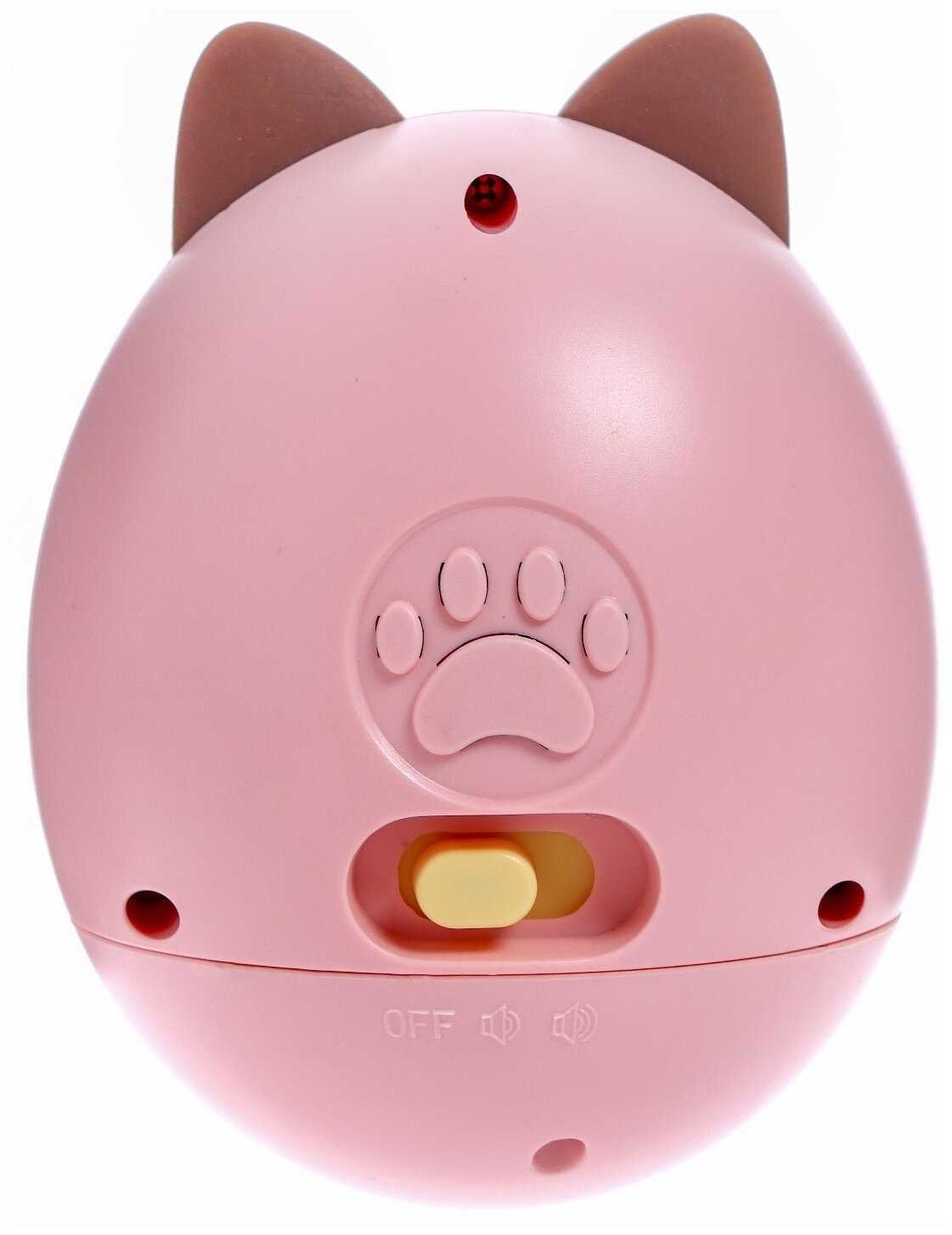 Развивающая игрушка Zabiaka Музыкальная игрушка Котик-неваляшка, SL-05324B фотография 2