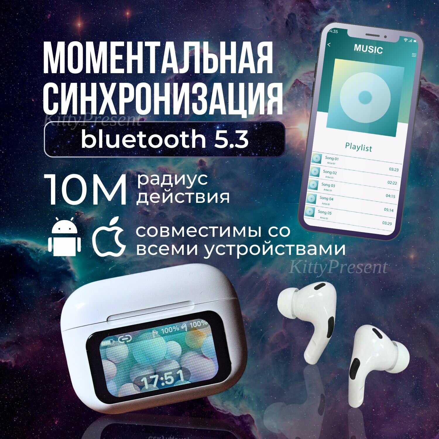 Наушники беспроводные L58pro APP (L58pro) фотография 9