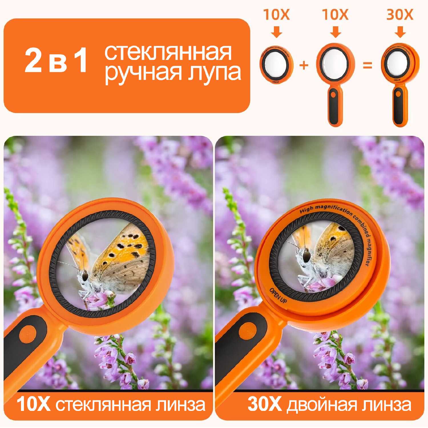 Лупа ручная Лупа ручная (FD-8895) фотография 5
