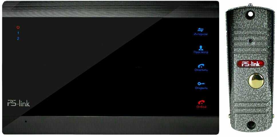 Комплект видеодомофона PS-link KIT-706DP-201CR