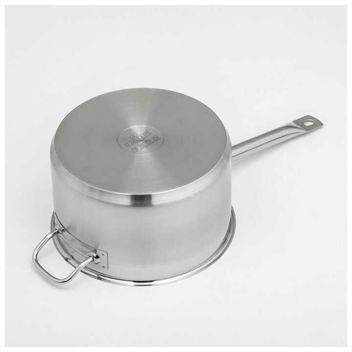 Π‘ΠΎΡΠ΅ΠΉΠ½ΠΈΠΊ 6,3 Π» Π½Π΅ΡΠΆ. ΡΡΠΎΠΉΠ½ΠΎΠ΅ Π΄Π½ΠΎ d=240 h=140, Ρ Π΄Π²ΡΠΌΡ ΡΡΡΠΊΠ°ΠΌΠΈ, ΠΈΠ½Π΄ΡΠΊΡΠΈΡ, LUXSTAHL 6342648 ΡΠΎΡΠΎΠ³ΡΠ°ΡΠΈΡ 3