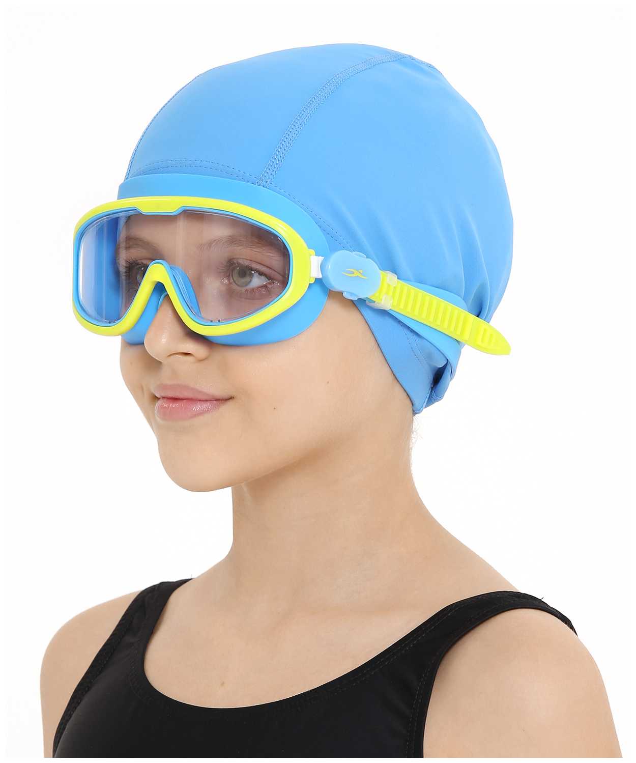 Очки-маска для плавания 25DEGREES Hyper Blue/Lime 25D21018, детский фотография 6