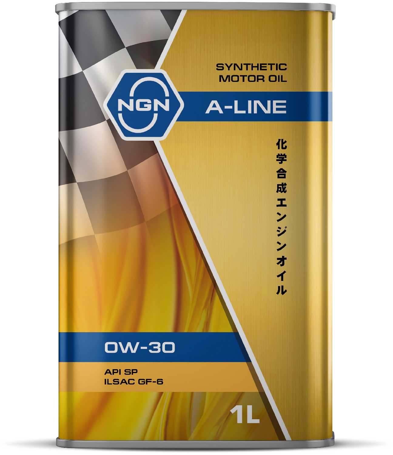 NGN A-Line 0W-30 SP/ILSAC GF-6 (синт. мотор. масло) фотография 2