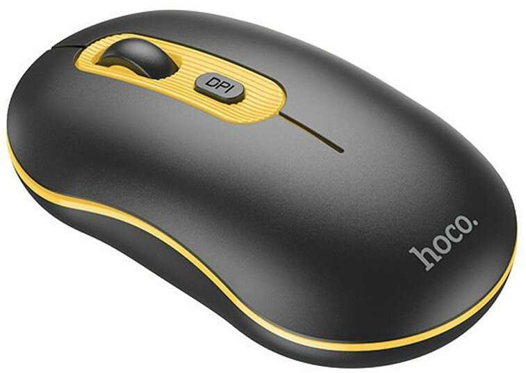 Мышь беспроводная Hoco GM21 Platinum (1000/1200/1600 dpi) фотография 8