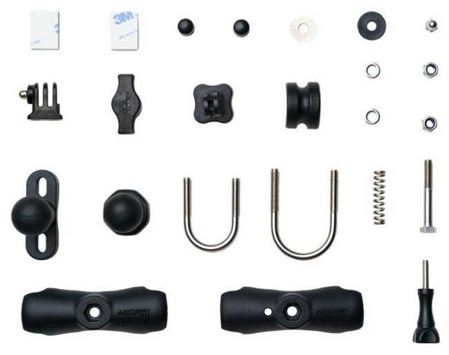 Крепление на мотоцикл Insta360 Motorcycle U-Bolt Mount оригинал фотография 1