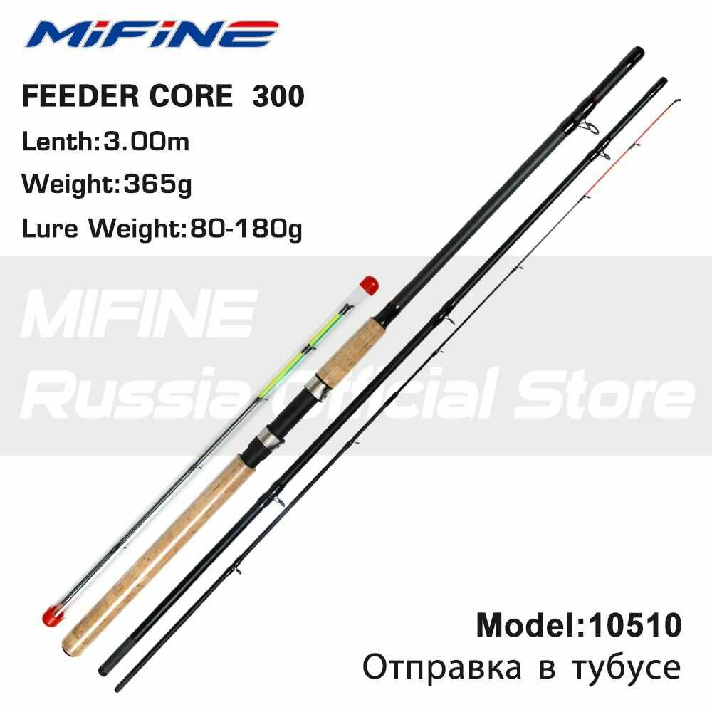 Удилище фидерное MIFINE FEEDER CORE 3.9м (80-180гр) фотография 11