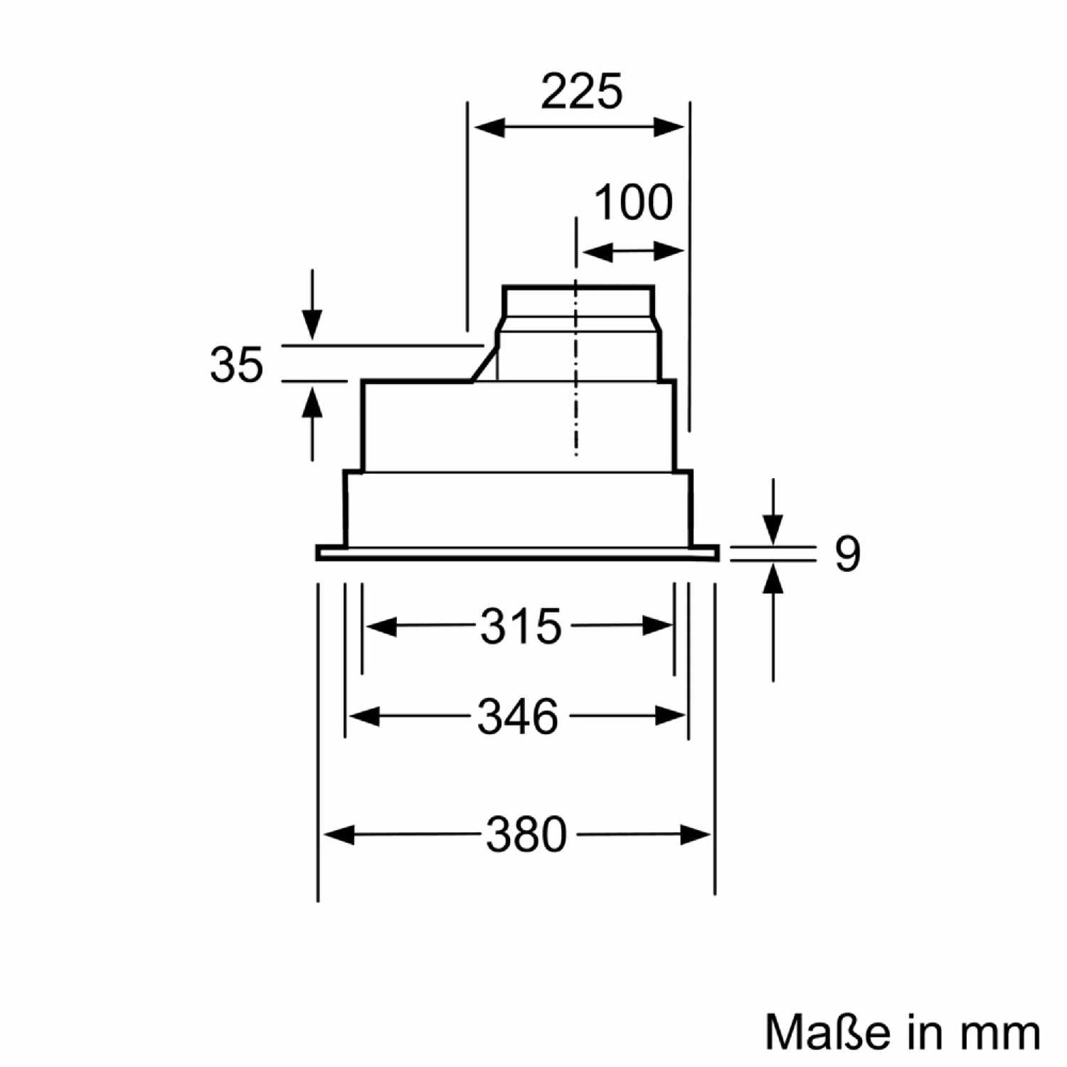 Вытяжка встраиваемая BOSCH Serie 4 DHL755BL фотография 4