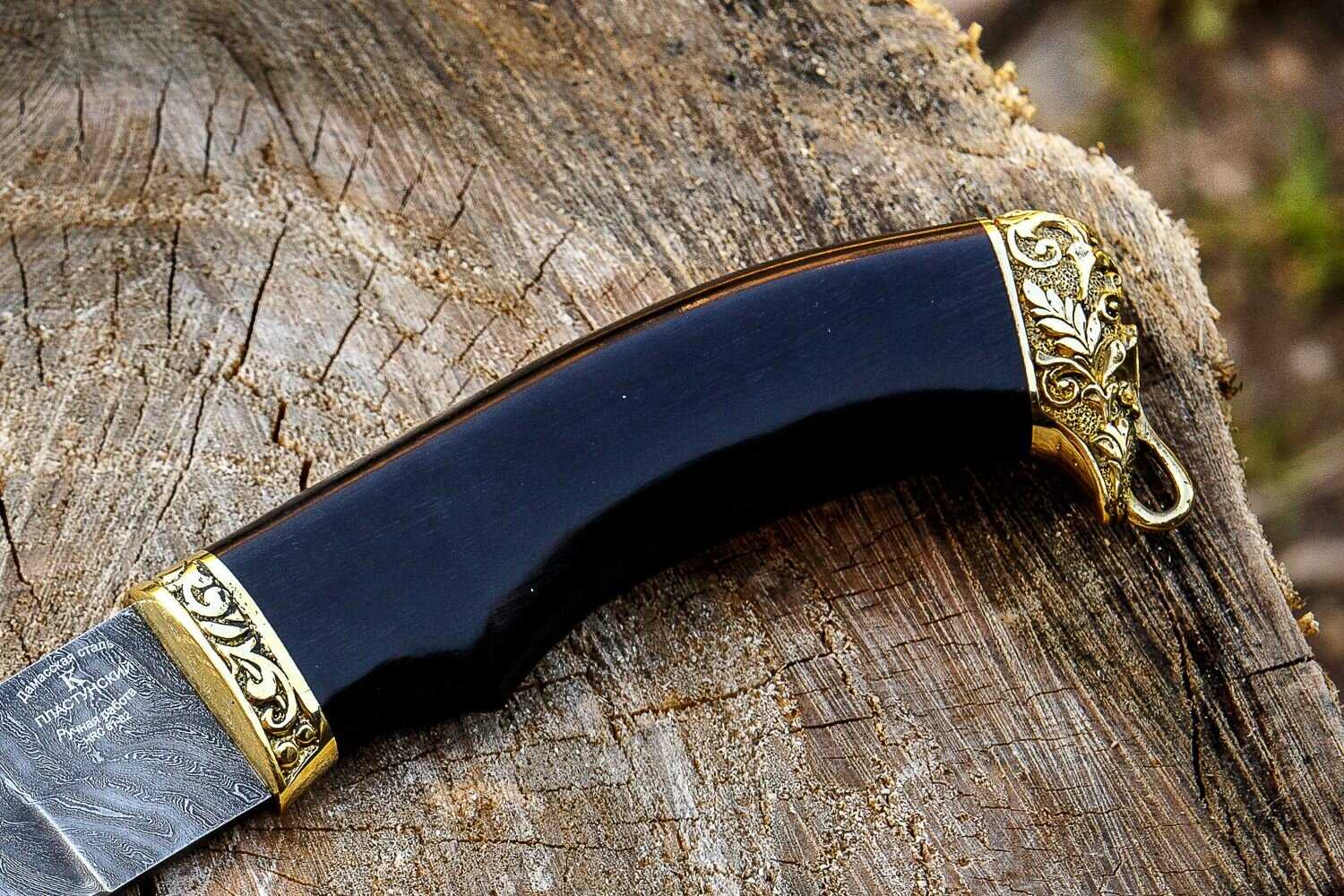 Нож Пластунский Казачий нож (Кузнец Кашулин) фотография 2