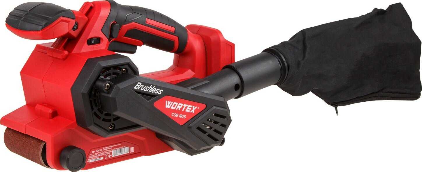 Шлифмашина ленточная WORTEX CSB 1875 ALL1 SOLO (1325366)