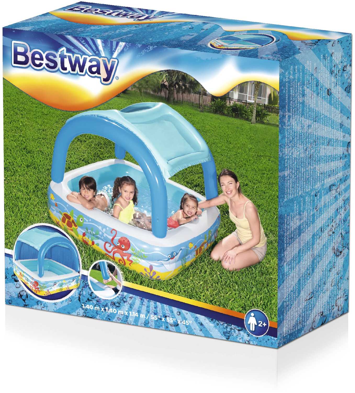 Детский бассейн Bestway 52192 фотография 10
