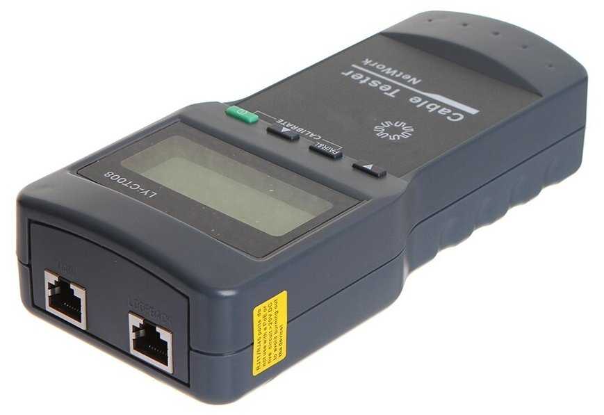 Тестер кабеля 5bites LY-CT008 UTP/STP/TEL/TDR фотография 1
