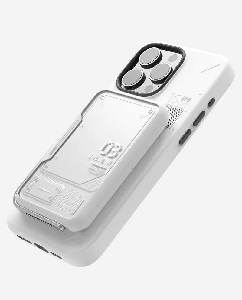 Внешний магнитный аккумулятор с подставкой Aulumu M03 MagSafe Battery Pack (3500 мАч) фотография 22