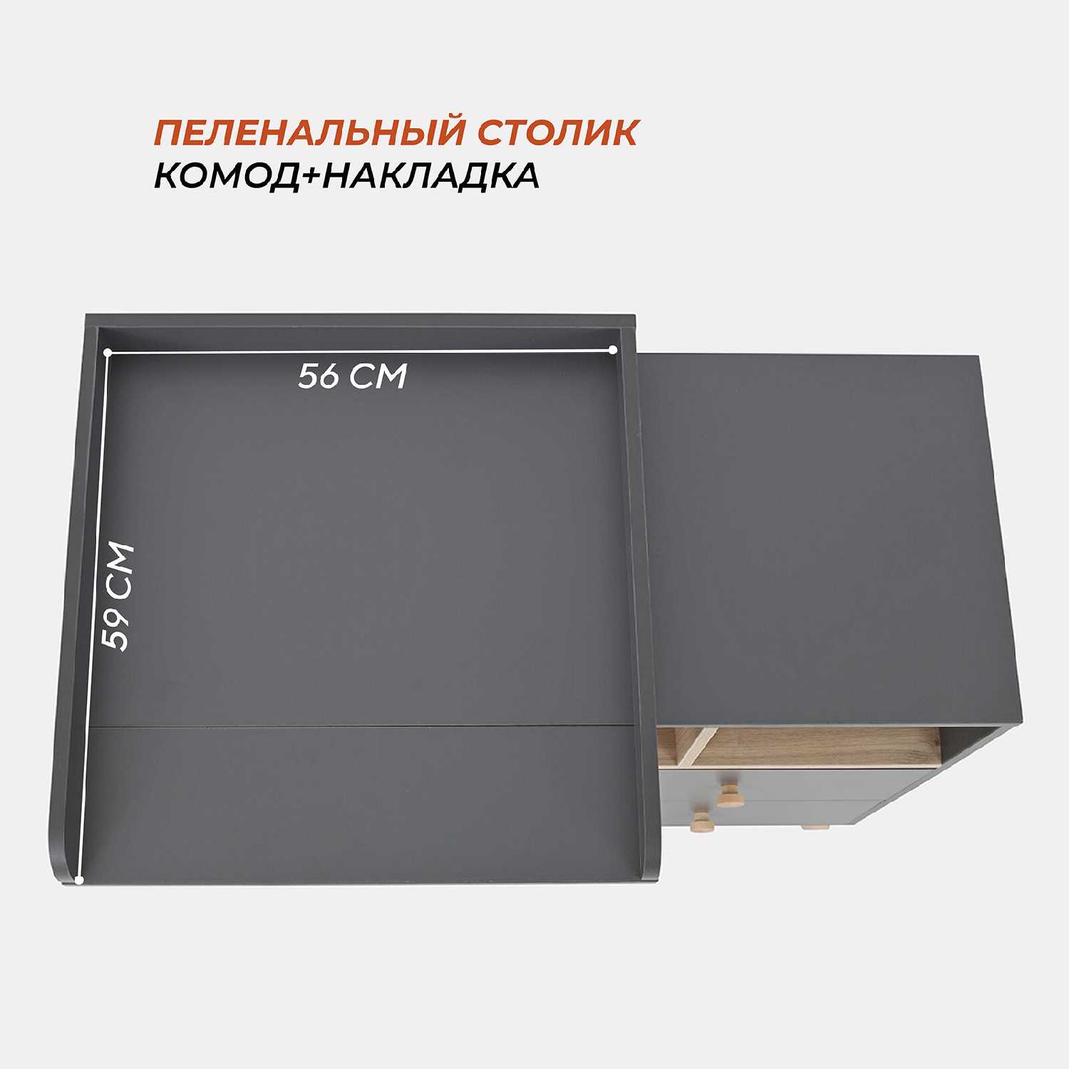 Комод пеленальный RANT VESTER (115) фотография 13