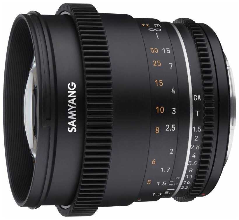 Объектив Samyang MF 85mm T1.5 VDSLR MK2 Sony E фотография 2