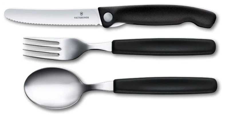 Туристический набор столовых приборов VICTORINOX 6.7192.F3 фотография 3