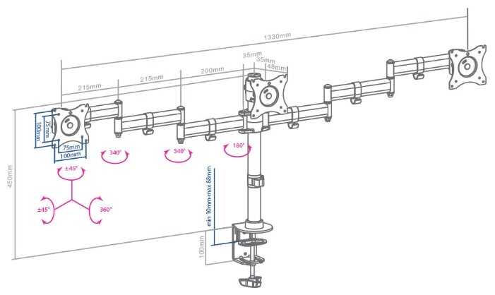 Крепление Arm Media LCD-T15 фотография 3