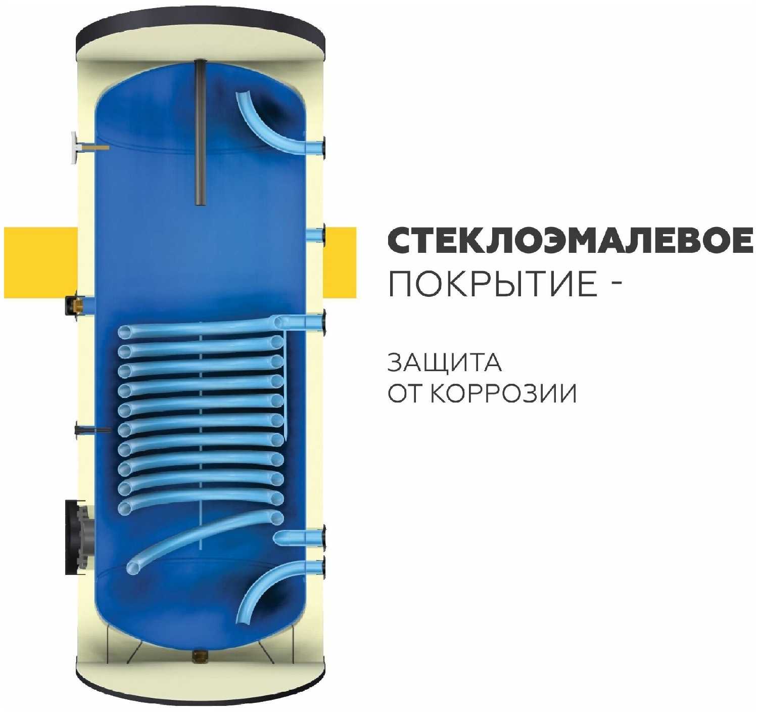 Бойлер косвенного нагрева ELSEN Бойлер косвенного нагрева с одним змеевиком (ELSEN) фотография 3