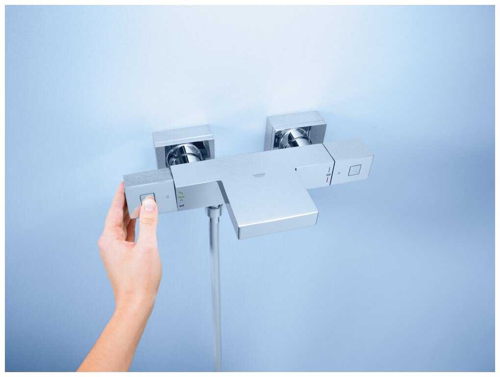 Термостат для раковины (умывальника) Grohe Grohtherm cube 34497000, рычажный фотография 16