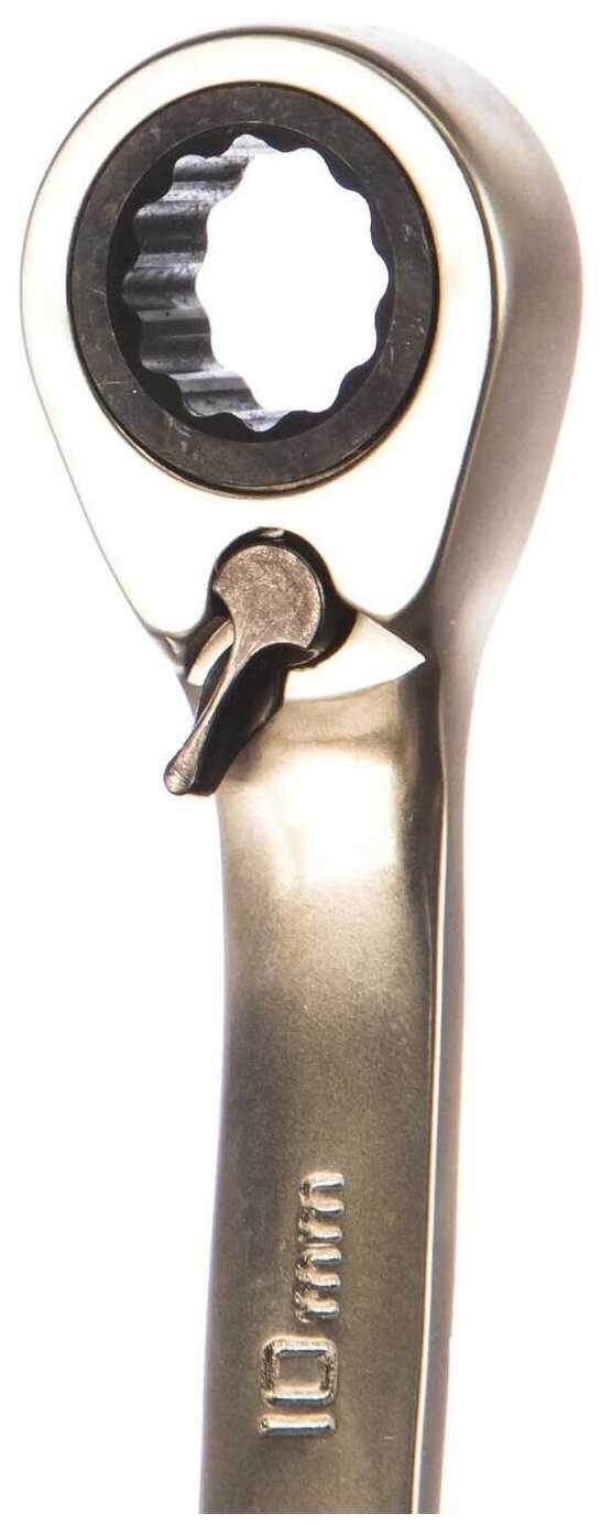 Ключ Дело Техники комбинированный трещоточный с переключателем 10 мм (515210) фотография 2