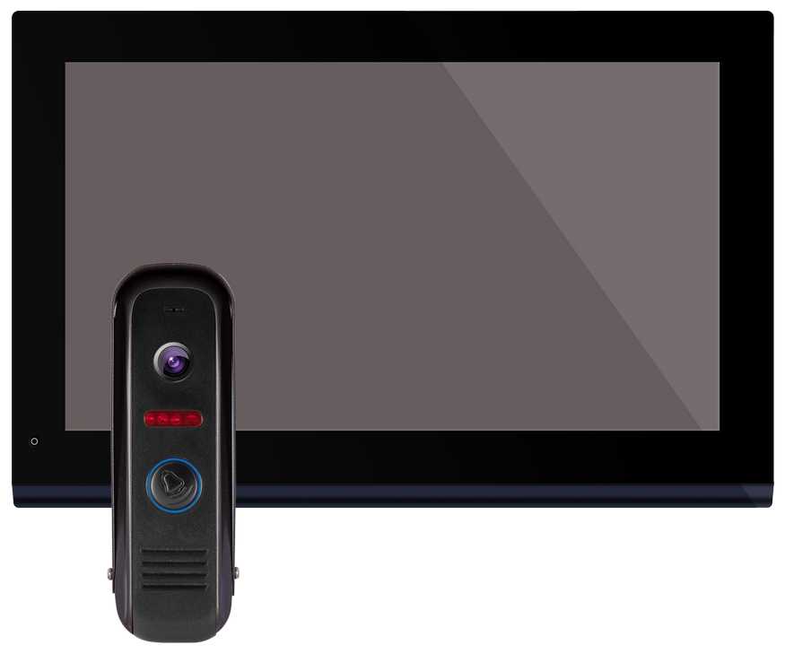 Комплект WIFI видеодомофона COMFY 10 DARK FHD WIFI KIT фотография 5