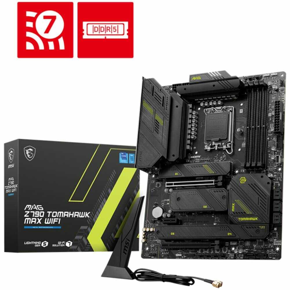 Материнская плата MSI MAG Z790 TOMAHAWK MAX WIFI [LGA 1700] [Intel Z790] [4xDDR5] [ATX] фотография 2
