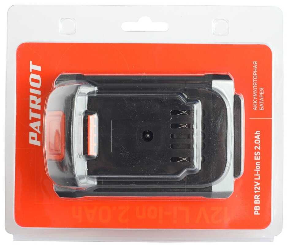Аккумулятор PATRIOT 180201120 Li-Ion 12 В 2 А·ч фотография 7