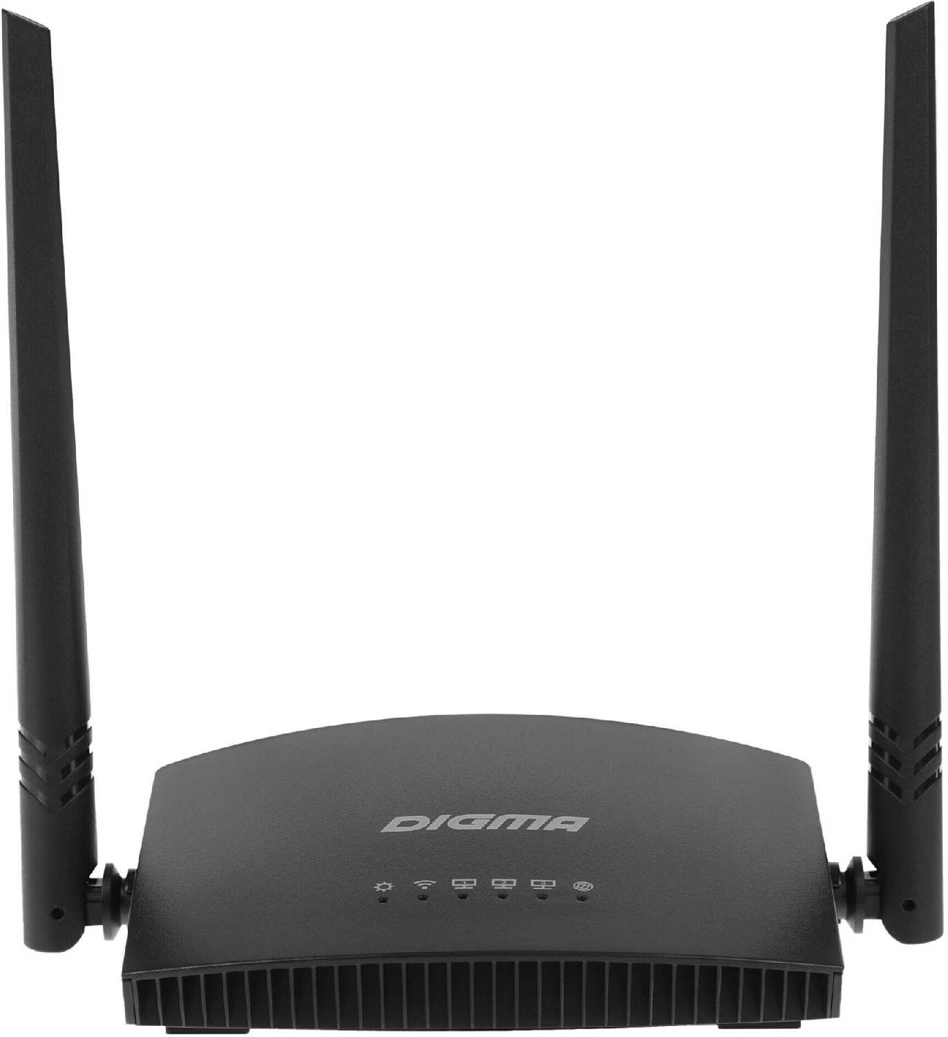 Сетевое оборудование Digma Router wireless N300 (DWR-N301) фотография 4