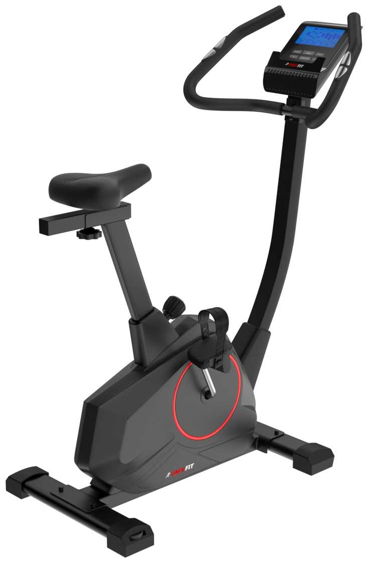 Вертикальный велотренажер UnixFit BL-390E + набор для фитнеса фотография 6