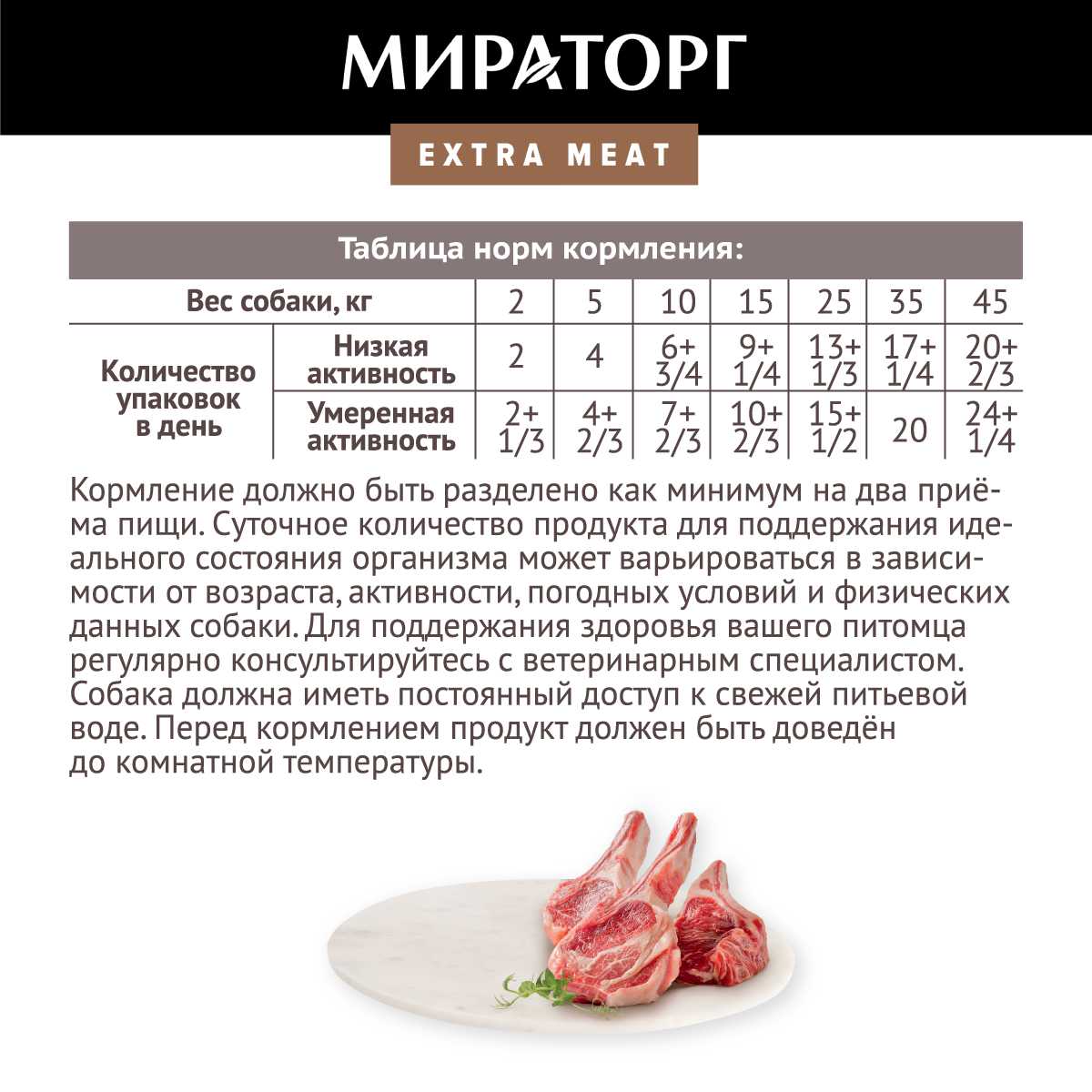 Корм для собак Мираторг Extra Meat с ягненком в соусе фотография 6