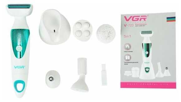 Эпилятор VGR V-720 5 в 1 фотография 3