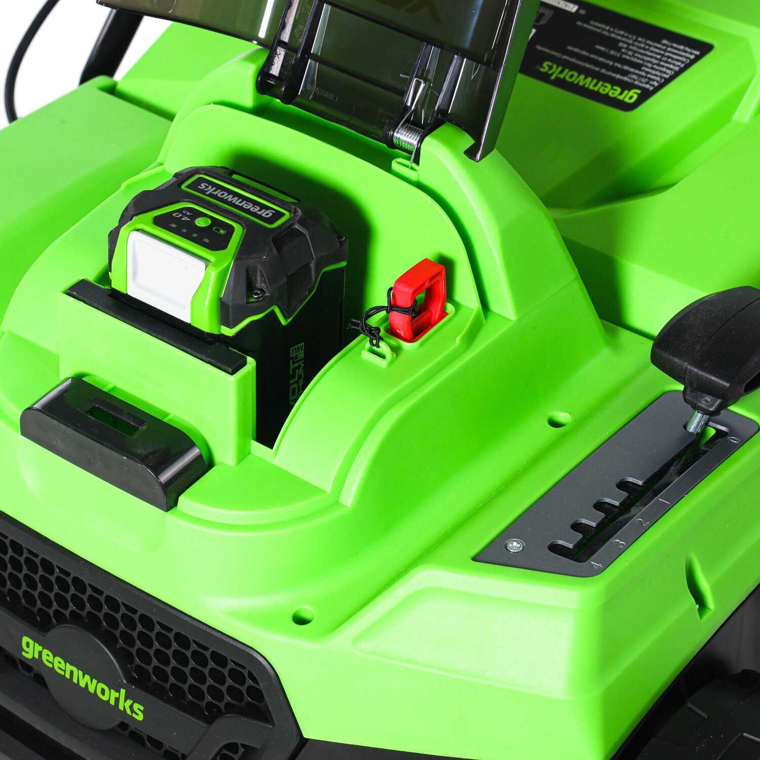 Аэратор скарификатор GREENWORKS GD40SC38II (GD40SC38II) фотография 5