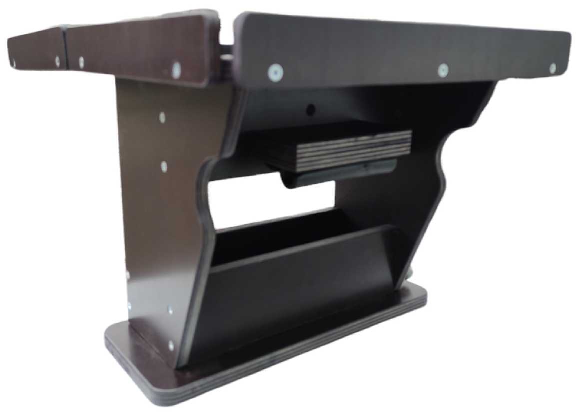 Столик раскладной в лодку ПВХ на ликтрос Патриот 10 (39х26.5х23 см) фотография 3