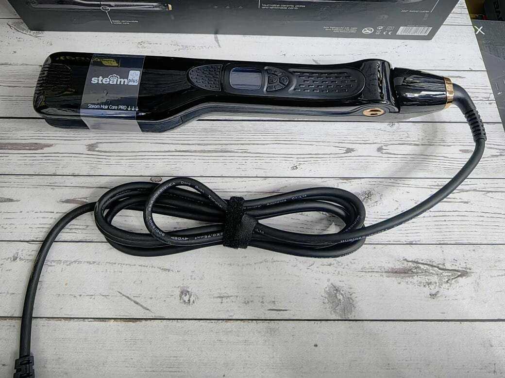 Выпрямитель/утюжок для завивки/укладки волос Steam Plus фотография 13