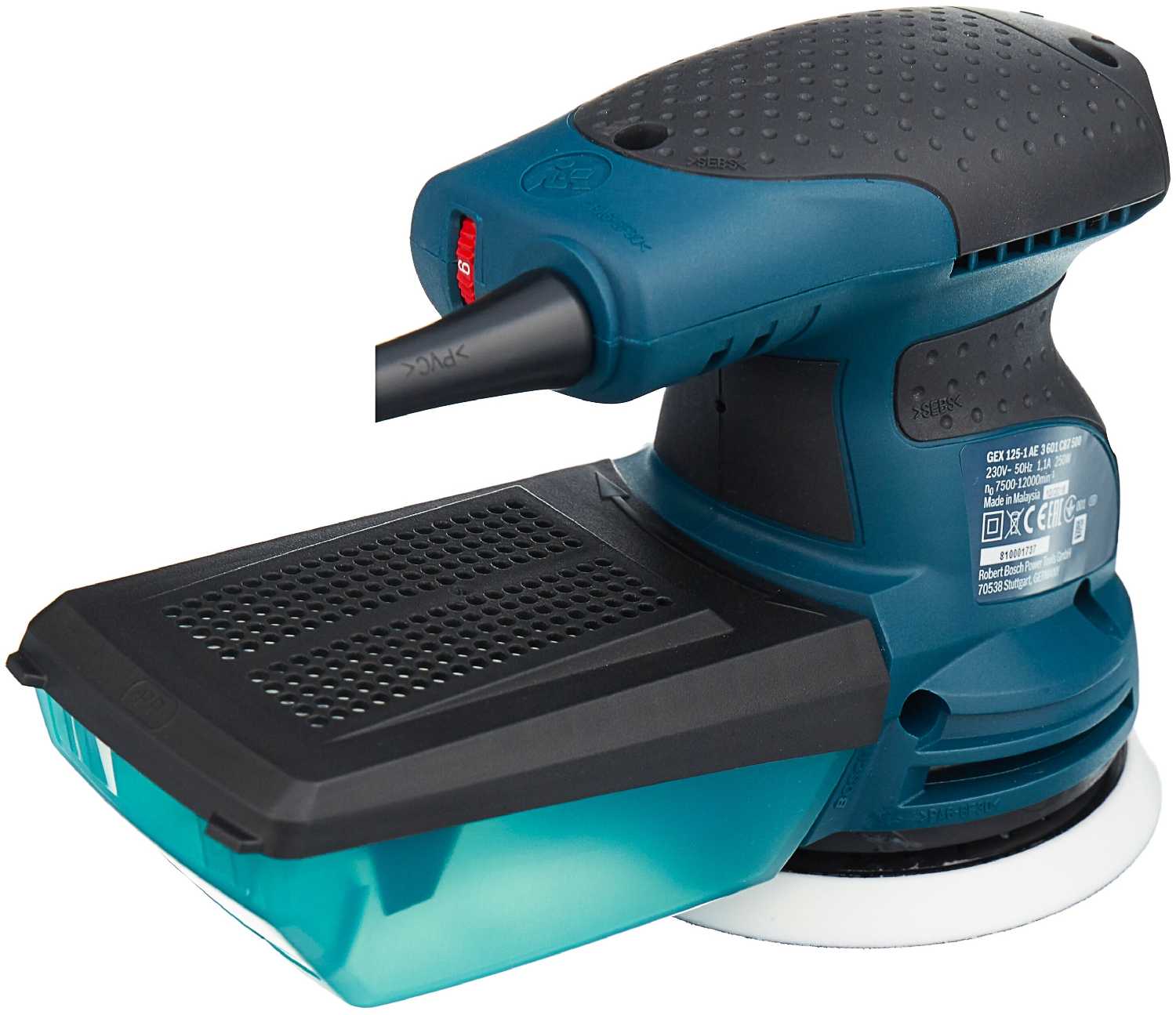 Шлифмашина для стен и потолков BOSCH GEX 125-1 AE фотография 1
