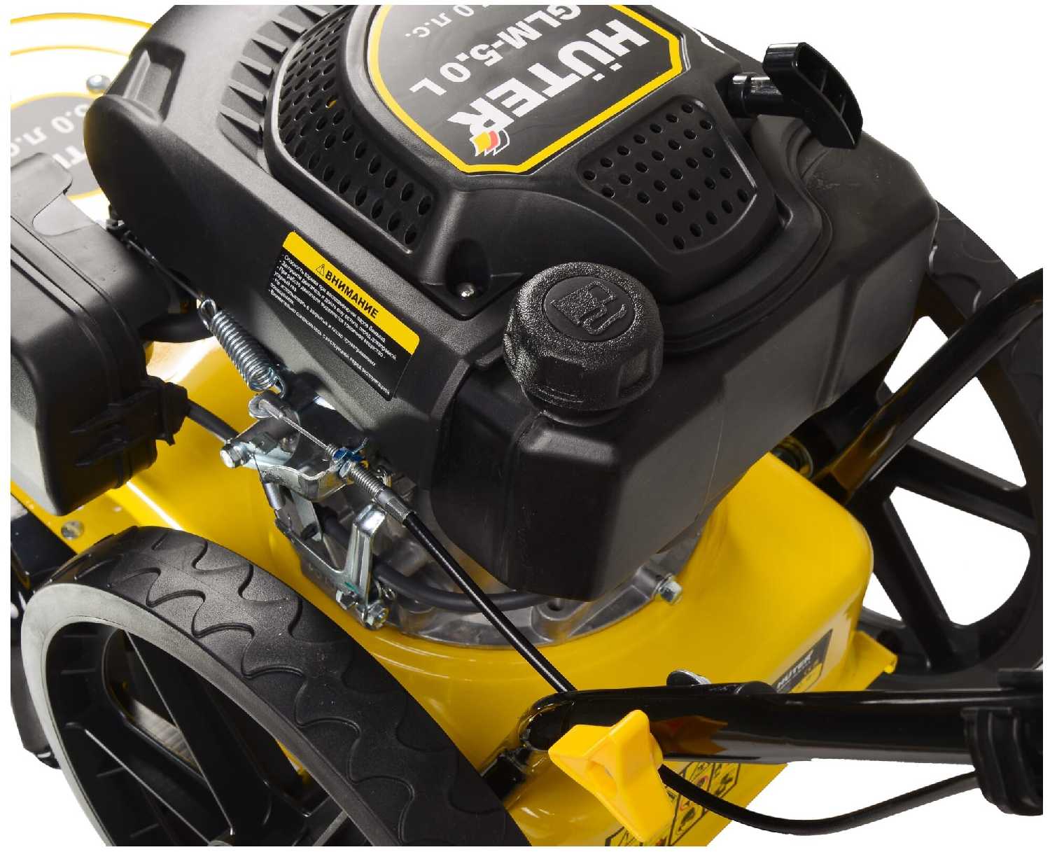 Бензиновая газонокосилка Huter GLM-5.0 L фотография 4