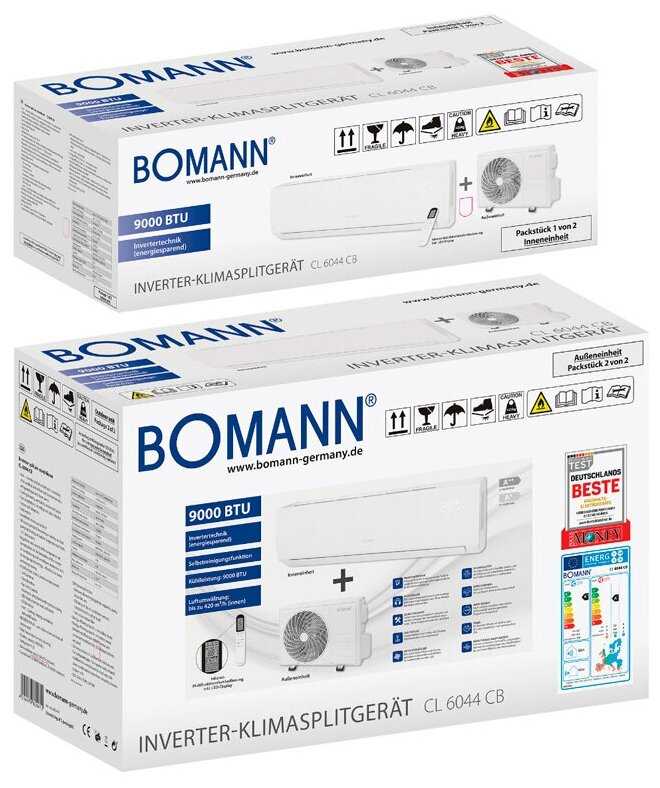 Сплит система Bomann CL 6044 CB фотография 7