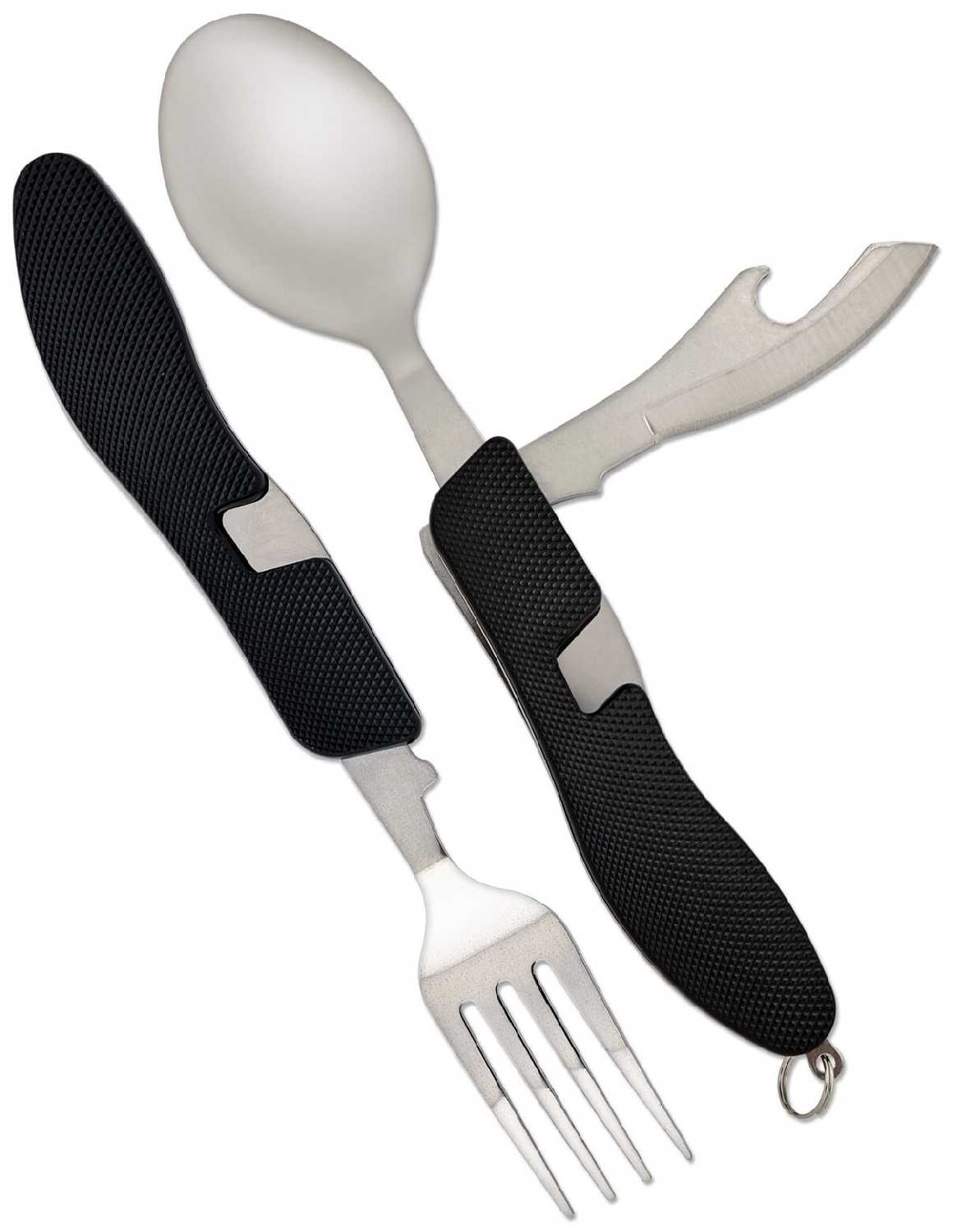 Нож многофункциональный с ложкой и вилкой Ножемир Survival MNG-1