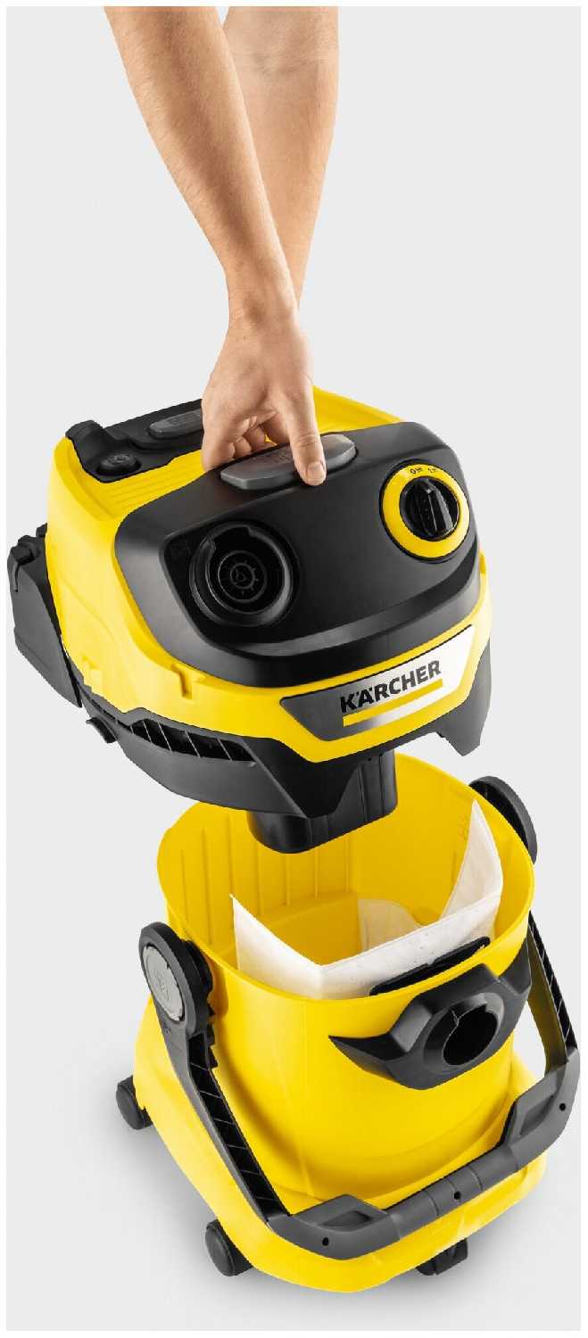 Профессиональный пылесос KARCHER WD 5 P V-25/5/22, 1100 Вт фотография 14