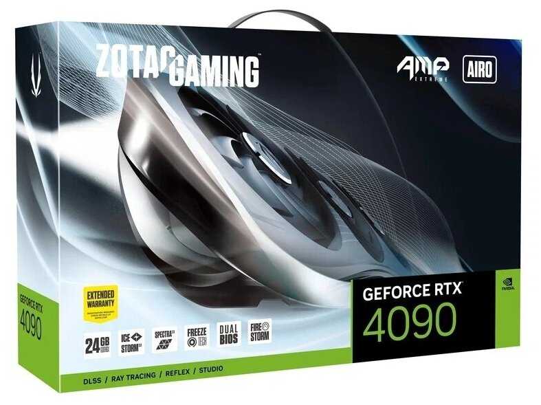 Видеокарта ZOTAC GAMING GeForce RTX 4090 AMP Extreme AIRO (ZT-D40900B-10P) фотография 4