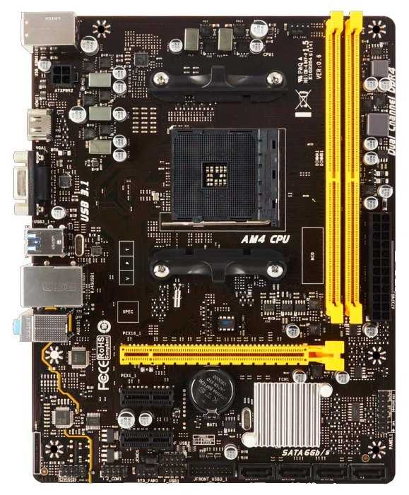 Материнская плата Biostar A320MH Ver. 6.x