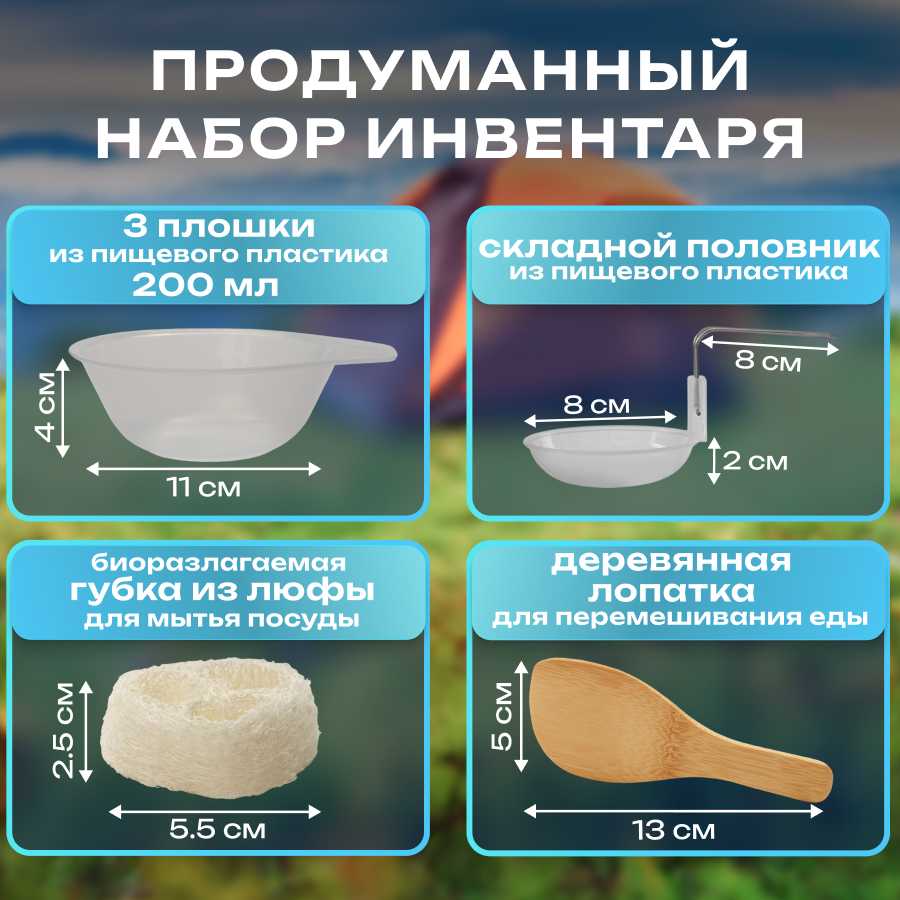 Набор посуды туристический Набор посуды туристический (кастрюля, сковорода, чайник) фотография 5