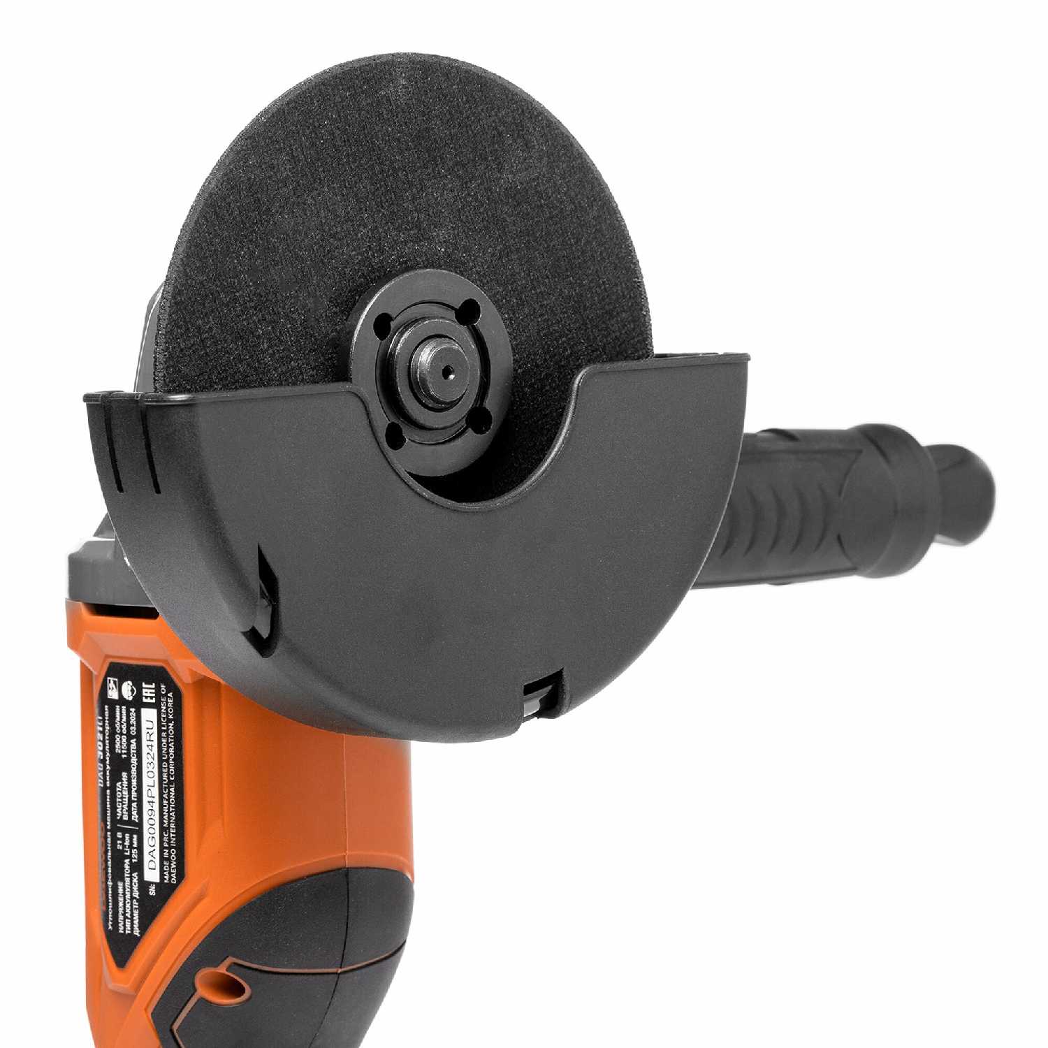 Аккумуляторная УШМ DAEWOO DAG 3021Li SET [21В, 125мм, Li-Ion 4А/ч + ЗУ] фотография 6