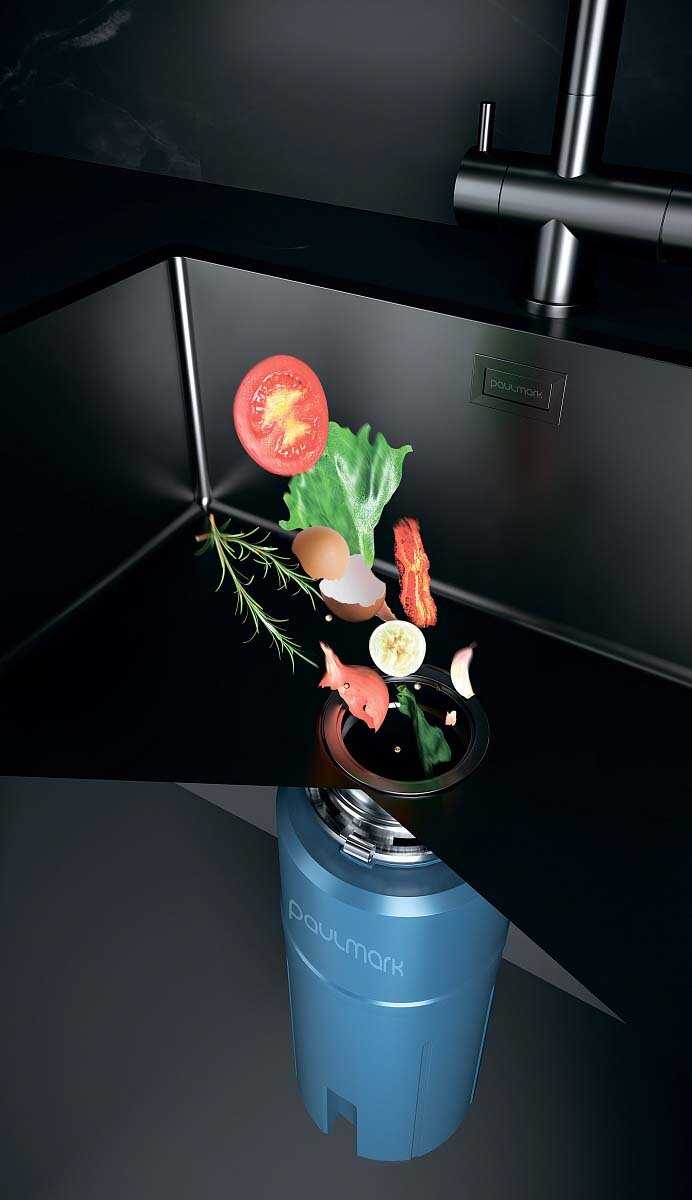 Измельчитель пищевых отходов Paulmark INTENSO-500 фотография 14