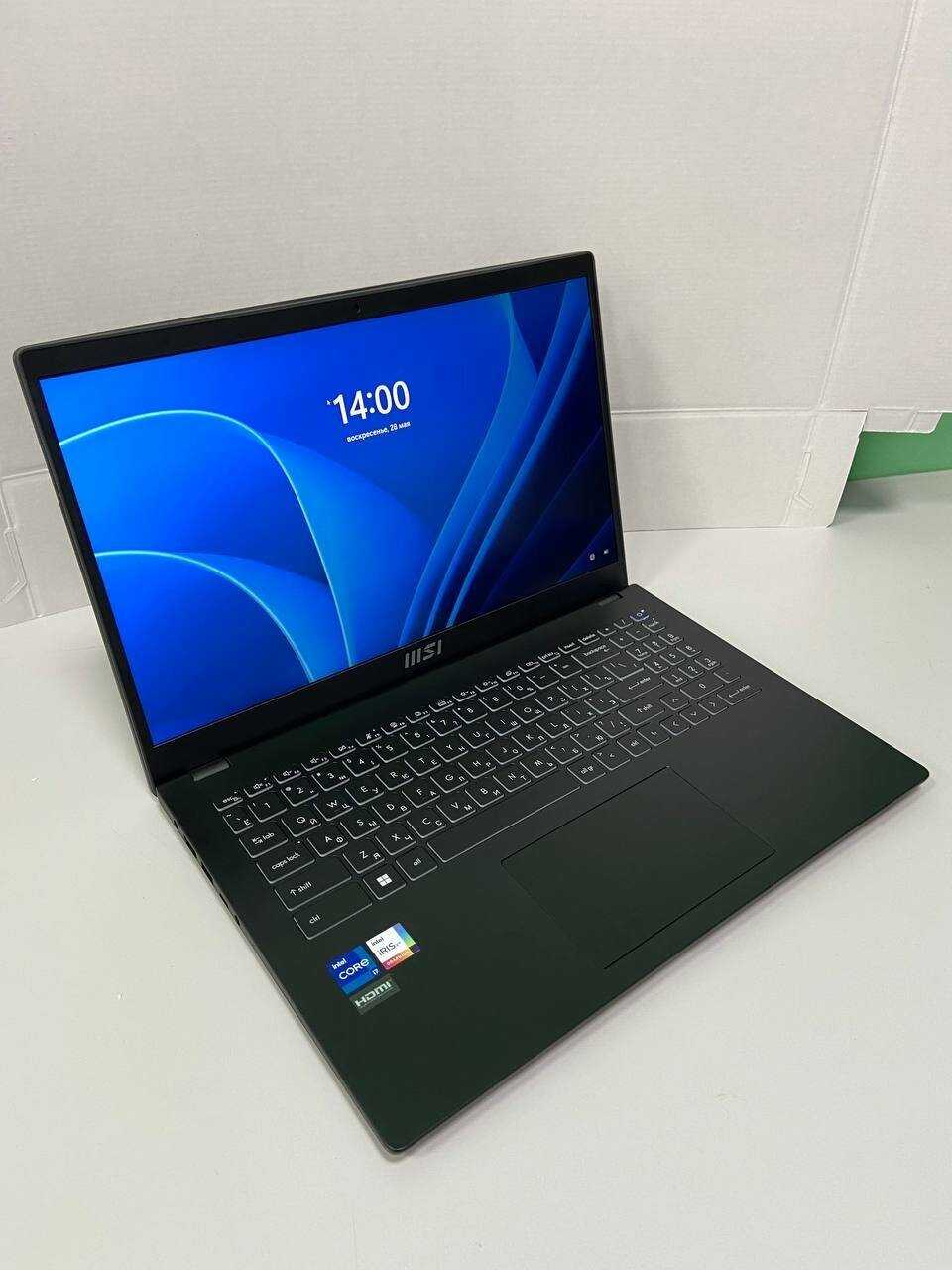 Ноутбук MSI Modern 15 B12M (210RU) Intel Core i5-1235U, RAM 8 ГБ, SSD 256 ГБ фотография 1