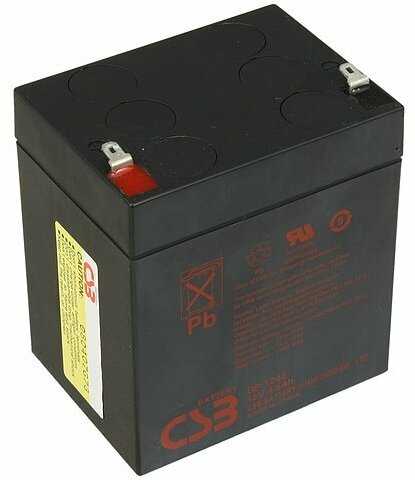 Аккумуляторная батарея CSB GP 1245 12В фотография 6