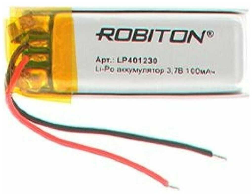 Аккумулятор ROBITON LP401230 фотография 3
