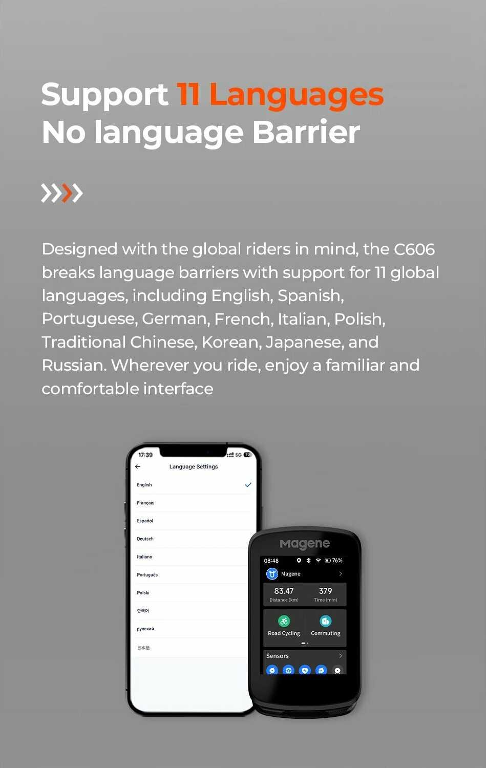 Велосипедный компьютер Magene C606 фотография 14