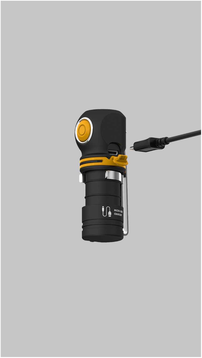 Фонарь Armytek Elf C1 Micro-USB F05002C, ручной, налобный, велосипедный, кемпинговый, светодиодный, автомобильный, магнитный фотография 2